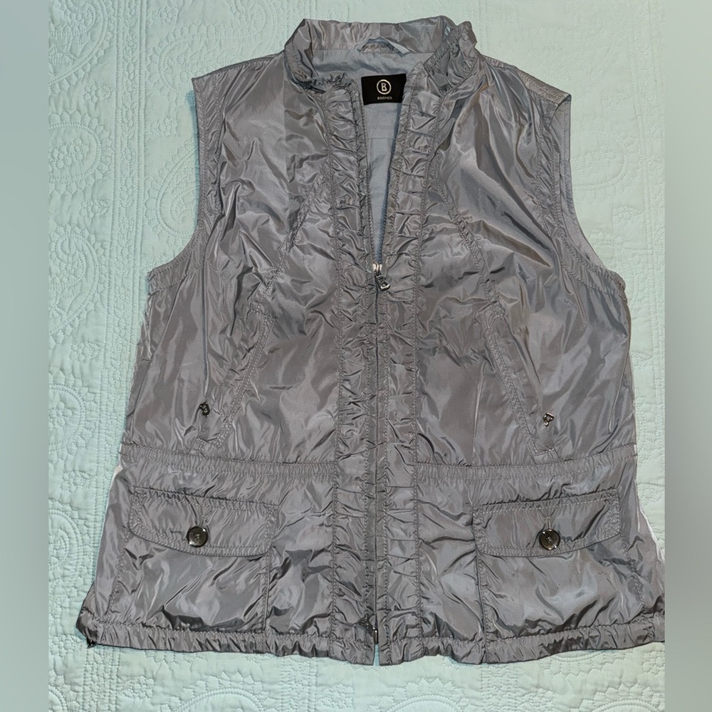 Limonta for Bogner Gray vest